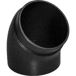 ComfoPipe Compact bocht 45° DN160 als toestelaansluitbocht